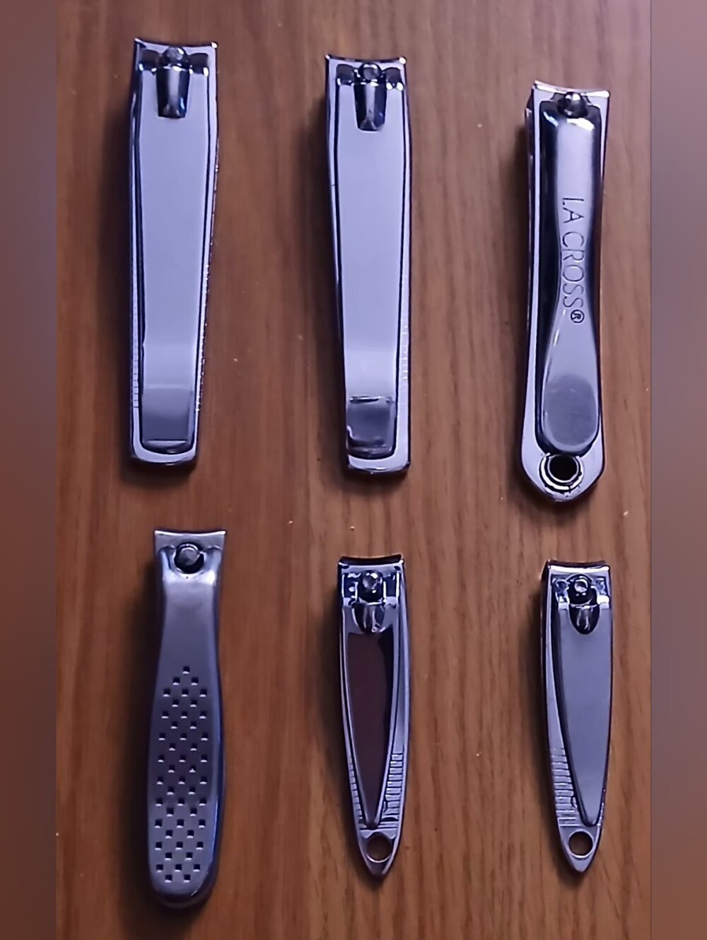 Chrome Stainless Steel Nail Clippers Lot